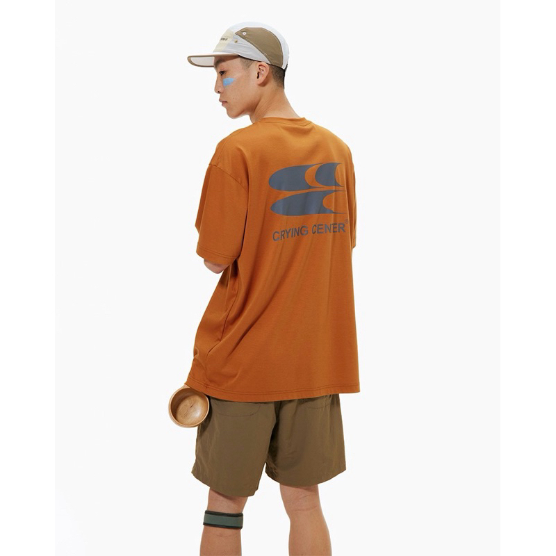 CryingCenter เสื้อยืดคอกลม Go To Beach T-Shirt (Cool and Quick-Dry)