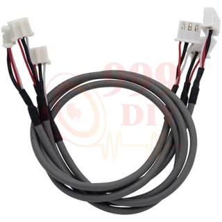 999DIY สายชีลสำเร็จรูปแบบ2หัว XH2.54-3P 30cmสายสัญญาณเสียง แบบเสตอริโอสำหรับต่อพ่วงอุปกรณ์บอร์ดขยายสัญญาณ