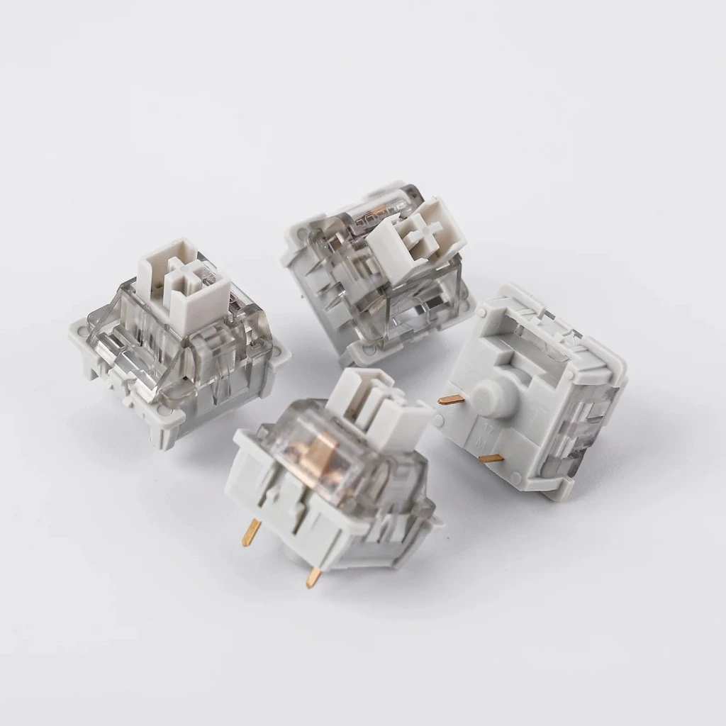 Leobog GrayWood V3 [Linear Switch] ชุดละ 10 ตัว Linear Switch / 3 Pins / Pre-Lubed