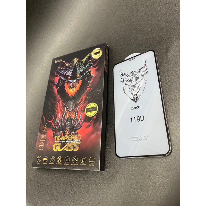 SALE‼️Film hoco 119D กระจกเต็มจอ ไอโฟน IP XSMax IP XR  IP 11 IP 11Pro