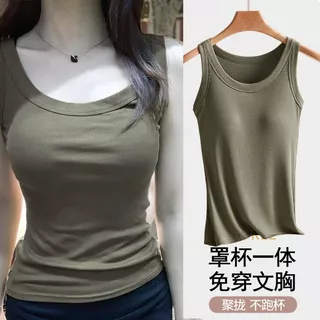 เสื้อซับใน เสื้อกล้าม เสื้อซับเด็ก ผู้ใหญ่ เสื้อกล้ามมีบราในตัว รหัสB882