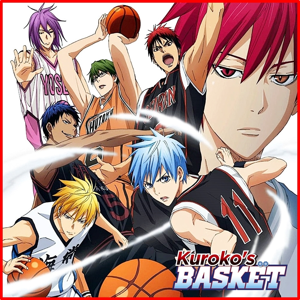 USB Flash Drive ไฟล์การ์ตูน Kuroko no Basket คุโรโกะ + The Movie พากย์ไทย-ญี่ปุ่น คุณภาพ 1080p Master