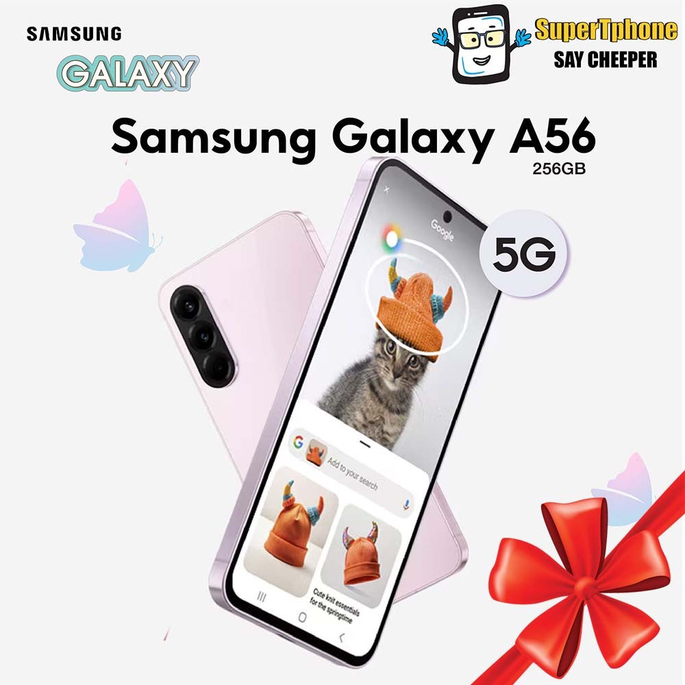 Samsung Galaxy A56 รุ่น 5G (12+256GB)สมาร์ทโฟนล้ำสมัย แรงจัดเต็ม เพื่อทุกไลฟ์สไตล์(By Shopee  SuperTphone1234)