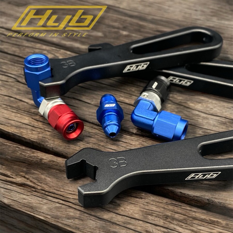 ประแจอลูมิเนียมไขหัวฟิตติ้งสายเบรคan3 HYBแท้ ประแจไขหัวฟิตติ้งHYB ประแจไขหัวan3