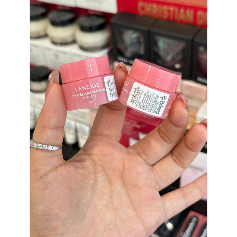 (ป้ายไทย/ของแท้💯) LANEIGE Lip Sleeping Mask EX 3g #Berry