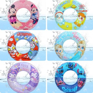 ห่วงยาง ห่วงยางเป่าลมแบบหนาสำหรับเด็ก ห่วงยางว่ายน้ำลายการ์ต…