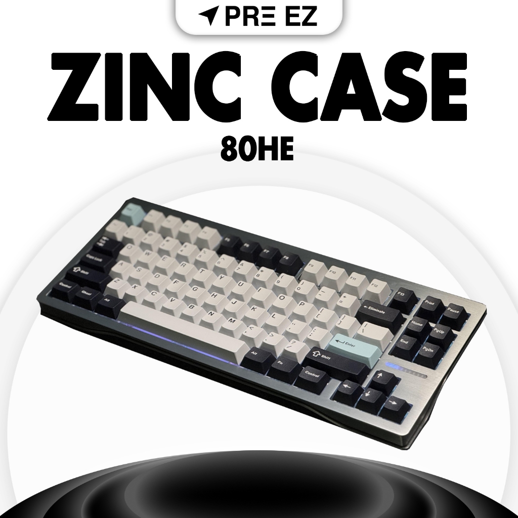 Wooting 80HE Zinc Alloy Case (เฉพาะตัวเคส)