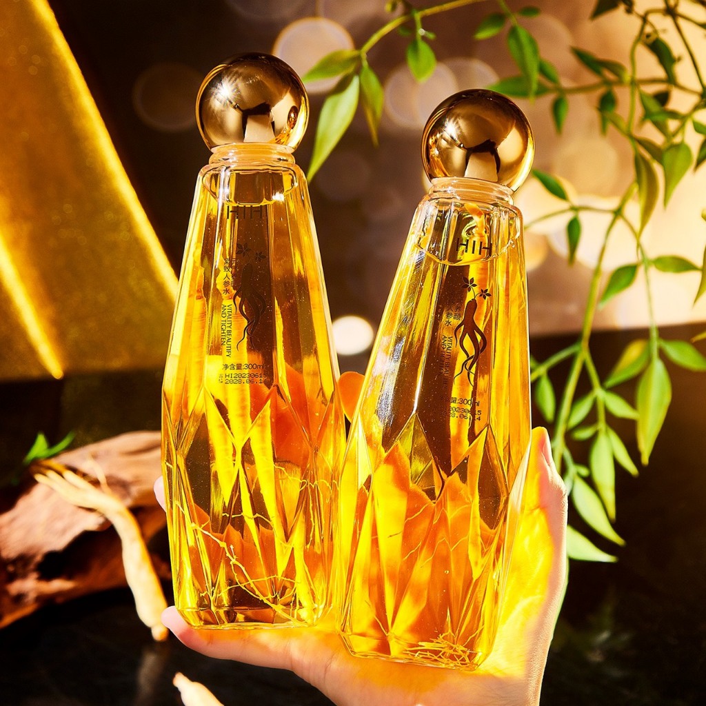 C.282.เซรั่ม โสม HIH เอสเซ้นน้ํามันโสม  ให้ความชุ่มชื้น ต่อต้าน ริ้วรอย กระชับ รูขุมขนซึมซาบง่าย