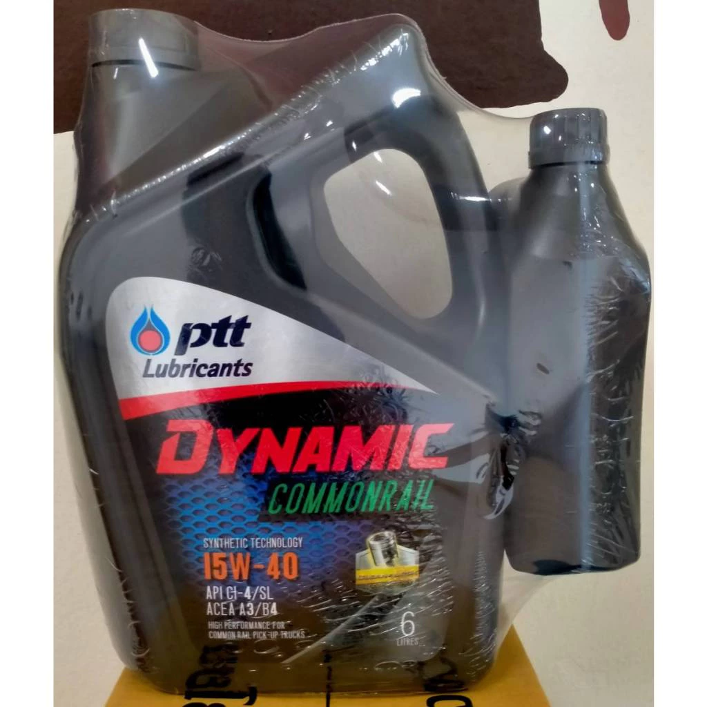 น้ำมันเครื่องดีเซล สำหรับรถยนต์ DYNAMIC COMMONRAIL 15W-40