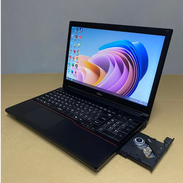 โน๊ตบุ๊คมือสอง Notebook Fujitsu A574/k intel i5gen4(RAM:4-8GB/HDD:320GB) ขนาด15.6 นิ้ว