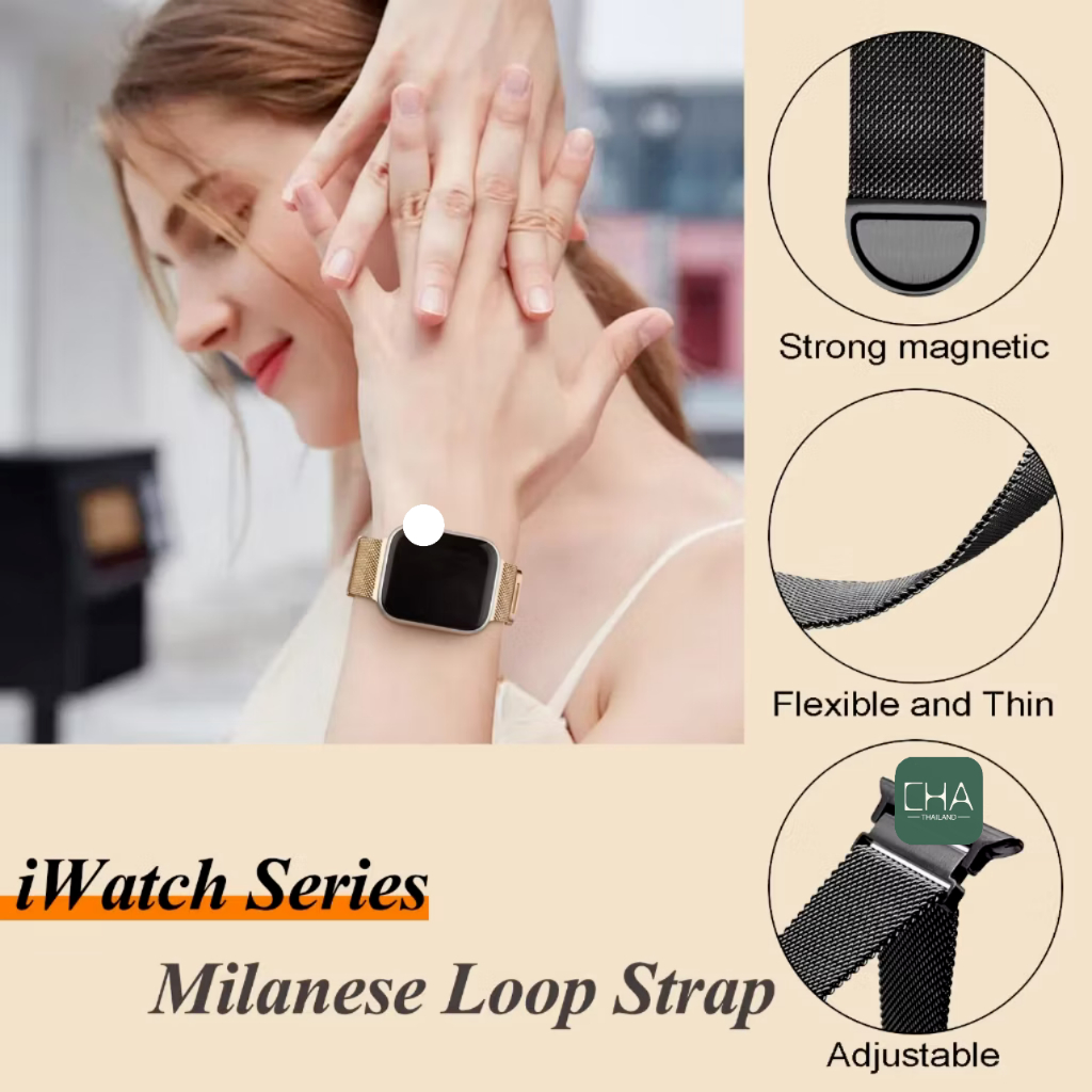 Mเหล็ก สาย+เคสกระจก สําหรับ Apple Watch 46/42/41/40/44/45/49มม PC iWatch Series 11 10 9 8 7 6 5 4 SE 2 Ultra/Ultra 2 MC ราคา ถูกที่สุด ดีลบีเคเค แกลเลอรีภาพที่ 6