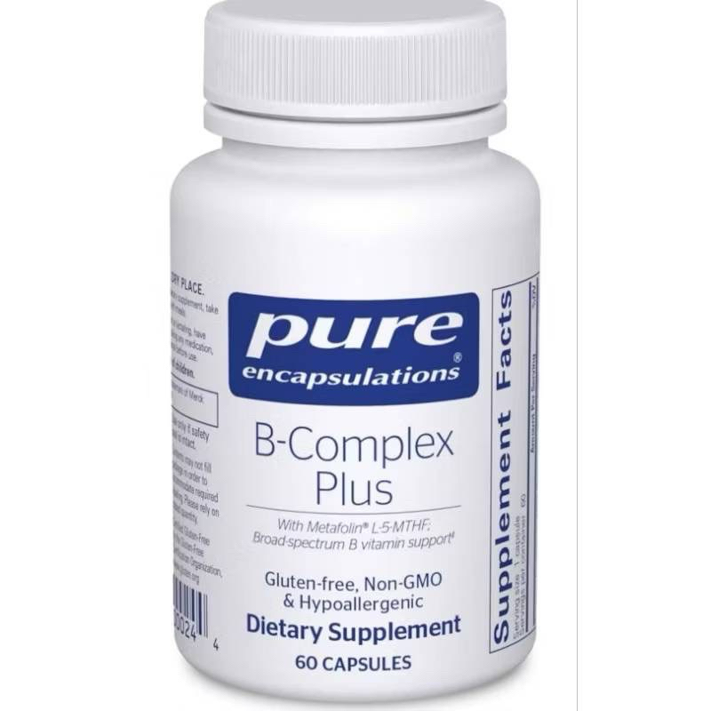 💥พร้อมส่ง💥Pure Encapsulations B-Complex Plus, 60 Capsules