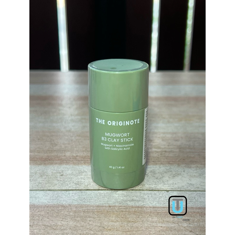 The Originote Mugwort B3 Clay Stick Mask มาสก์หน้าจิงจูฉ่าย ช่วยรักษาสิว และช่วยให้ผิวกระชับ ขนาด 40