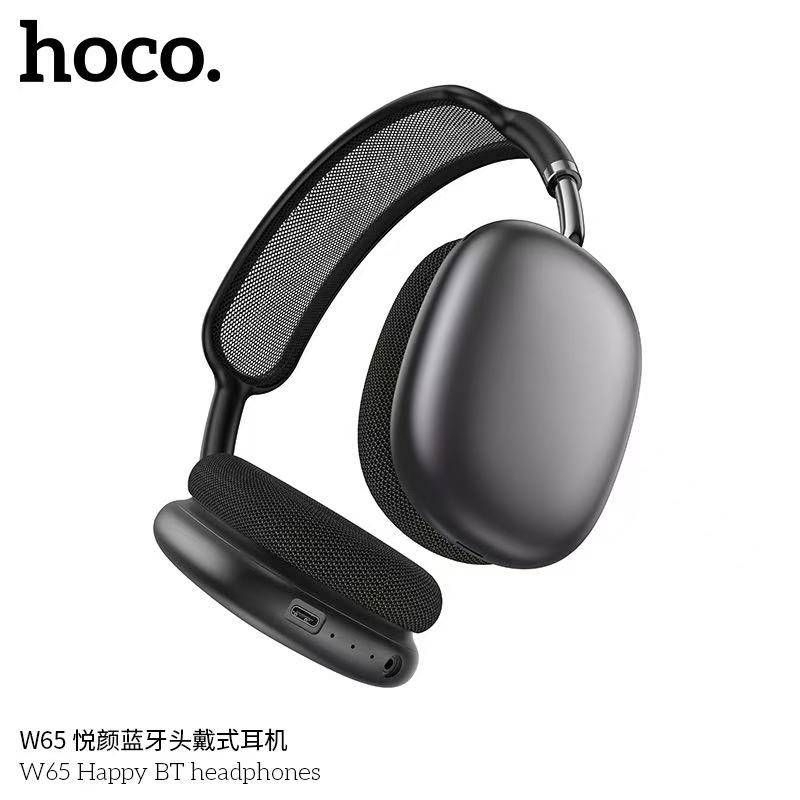 Hoco W65 หูฟังบลูทูธ เปลี่ยนพองน้ำครอบหูได้แบตอึด 45 ชั่วโมง รองรับ AUX/ Bluetooth 5.4 - รูปที่ 4