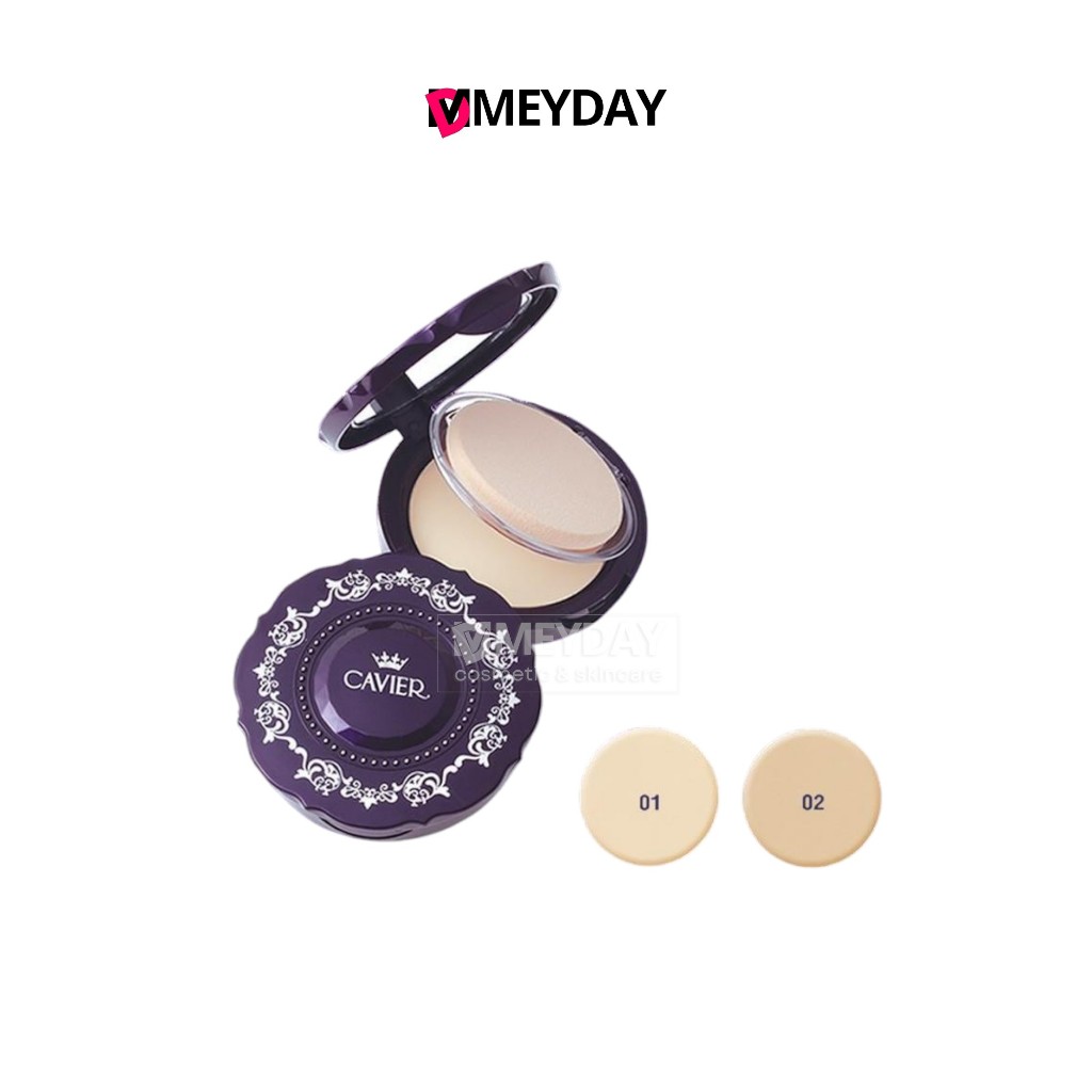 Cavier Purple White Uv30 Powder คาเวียร์ เพอเพิล ไวท์ ยูวี30 พาวเดอร์ 12g