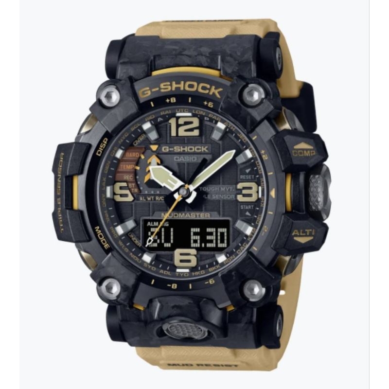 CASIO นาฬิกาข้อมือ G-SHOCK รุ่น MASTER OF G - LANDMUDMASTER GWG-2000-1A5ของแท้