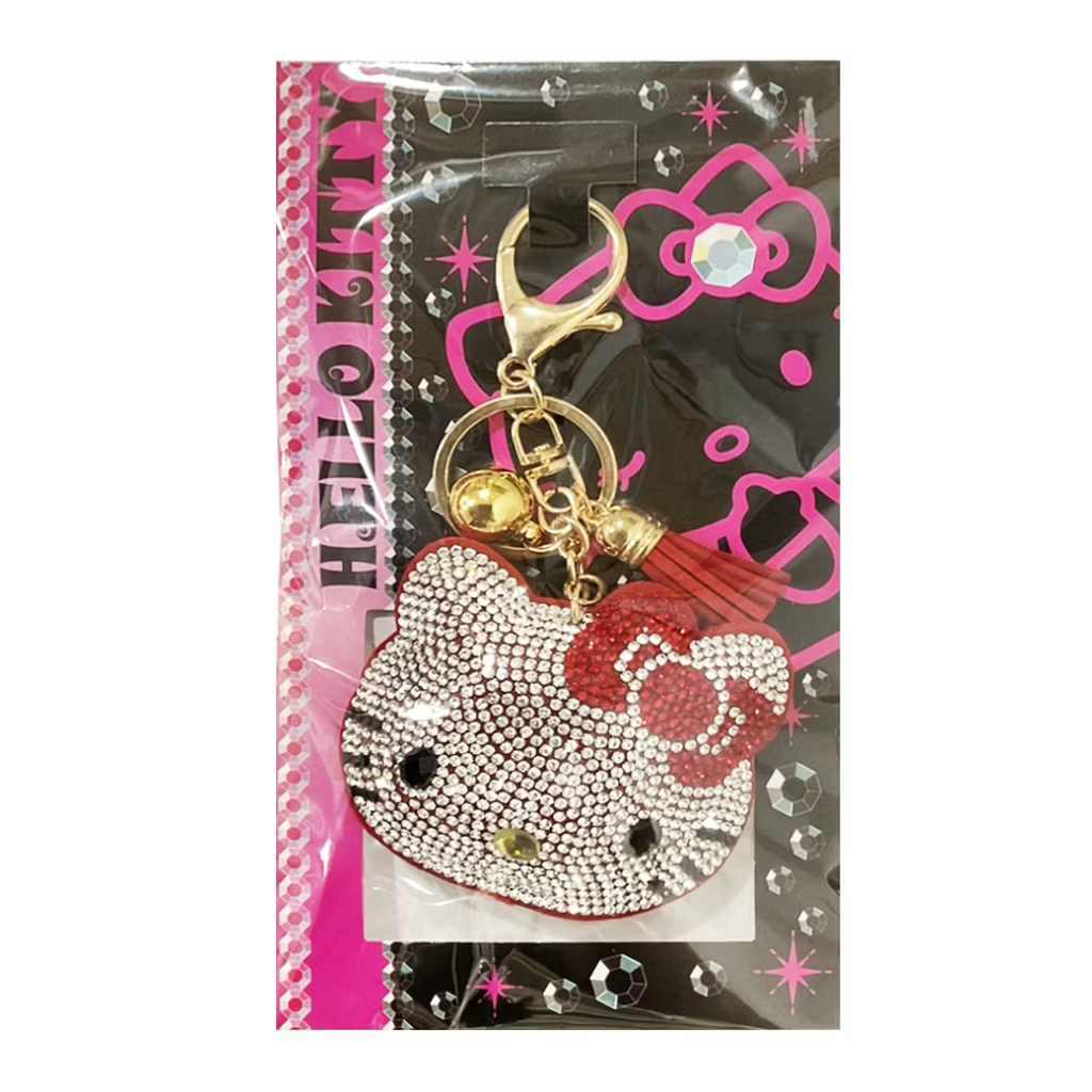 🇯🇵 พวงกุญแจ kitty Sanrio แท้ แบบแม่ชม จากญี่ปุ่น น่ารักมากก คิตตี้เพรชล้วน พวงกุญแจ คิตตี้เพชร Kitty Sanrio Japan