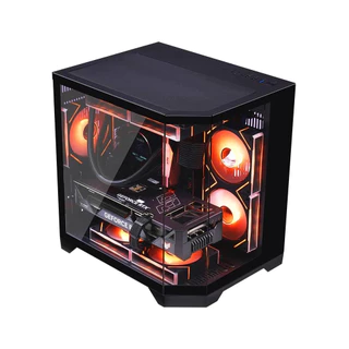 CASE เคส WJCOOLMAN DREAMER MINI PANORAMA M-ATX/ITX NO FAN