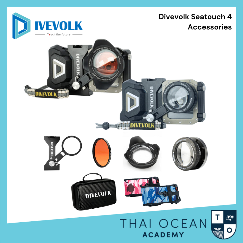 Divevolk Accessories สำหรับ Divevolk Seatouch 4 Max