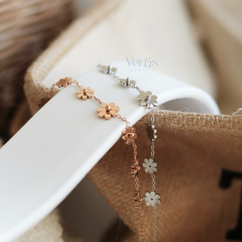 Ve02 กำไลข้อมือดอกเดซี่ เน้นคนเก่ากลับมา