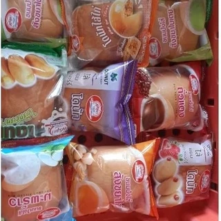 ขนมปังโดนัทรวม [40 ห่อ] ราคา 229บาท จำนวน 40 ห่อ