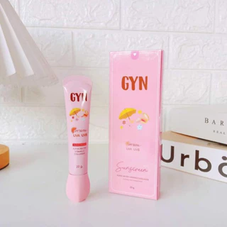 กันแดดจินน์(สูตรผสมรองพื้น) GYN Sunscreen Cream SPF 50 PA+++ 20 g. สกินแคร์ Skincare