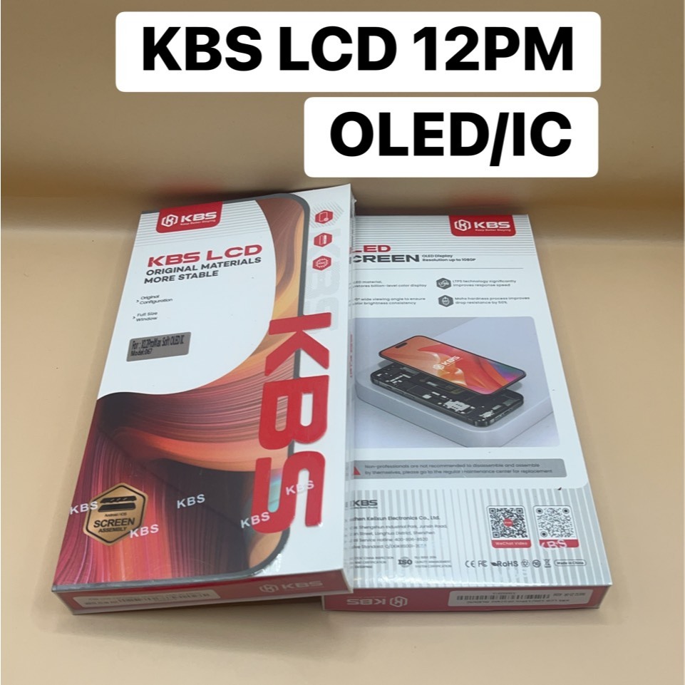 LCD KBS Display 12PM OLED IC จอ+ทัช แถมฟรีชุดไขควง+ฟิล์มกันรอย