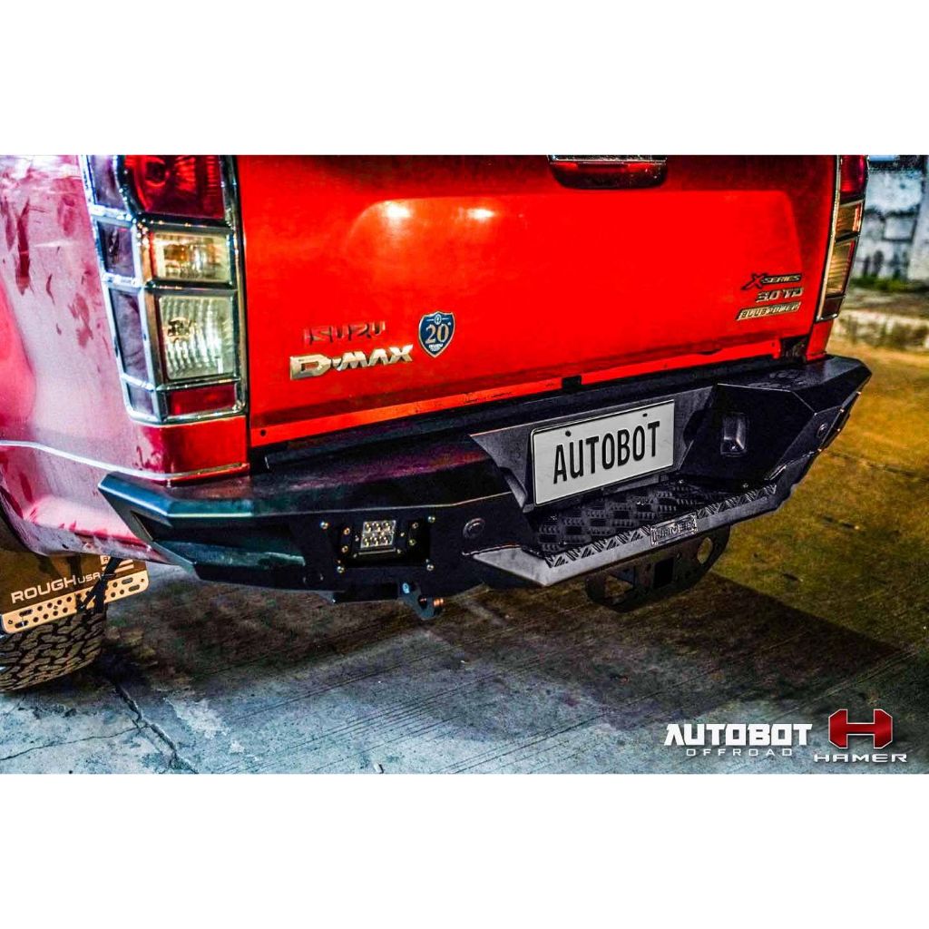 HAMER4x4 กันชนท้ายNOVA REAR BUMPER FOR ISUZU D-MAX ปี 2012-2016