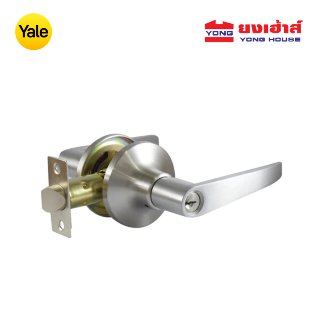 YALE มือจับก้านโยกประตู สแตนเลส ห้องทั่วไป GM3800-7TUS15 ห้องน้ำ GM3800-2TUS15 GM3800 ลูกบิด