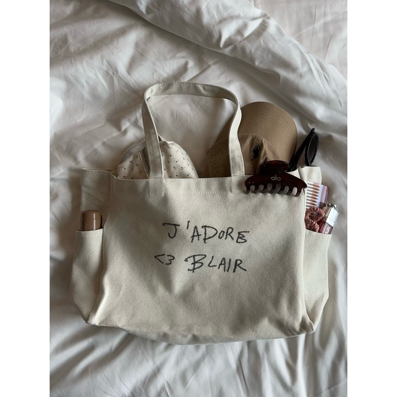 bemyblair_official: basic tote bag