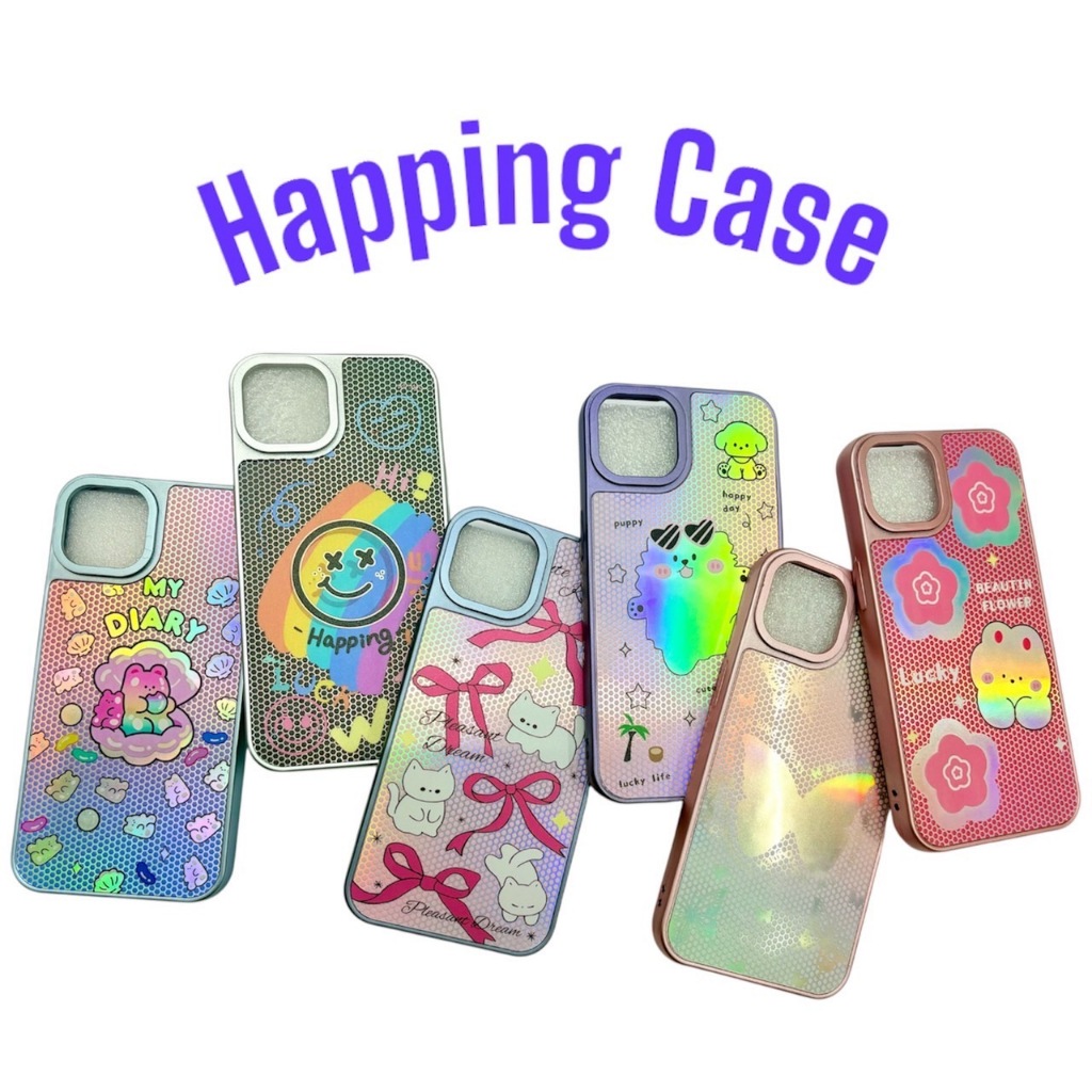 (พร้อมส่ง) เคส Happing case สำหรับรุ่น vivo - Y19s Y39 Y29  V50