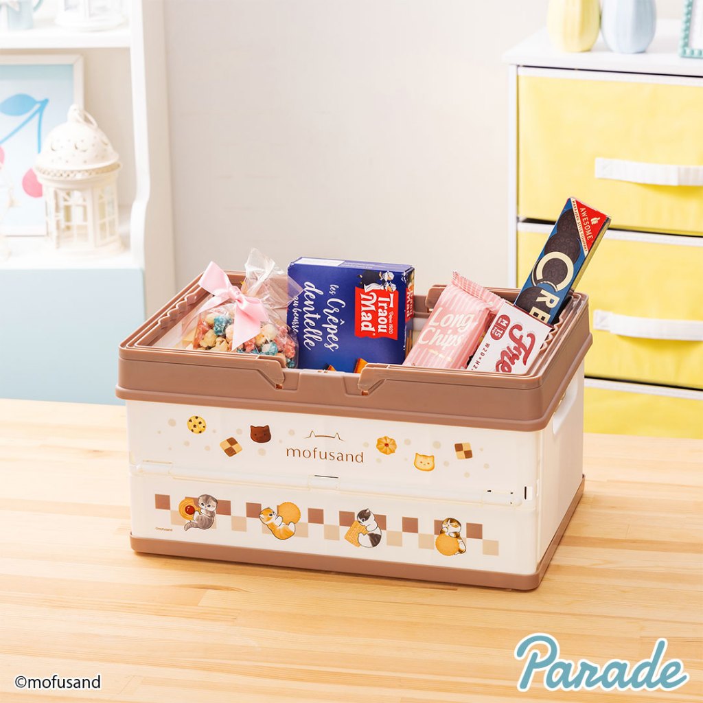 [⭐️แท้/ญี่ปุ่น] Mofusand Folding Storage Case - กล่องเก็บของพับได้ Mofusand
