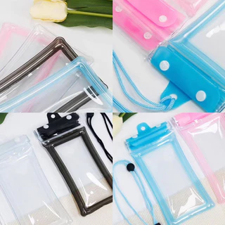 พร้อมส่ง กันน้ำ100% ซองกันน้ำโทรศัพท์สัมผัสง่าย แบบหนา งานดี ถ่ายรูปชัด สายปรับได้