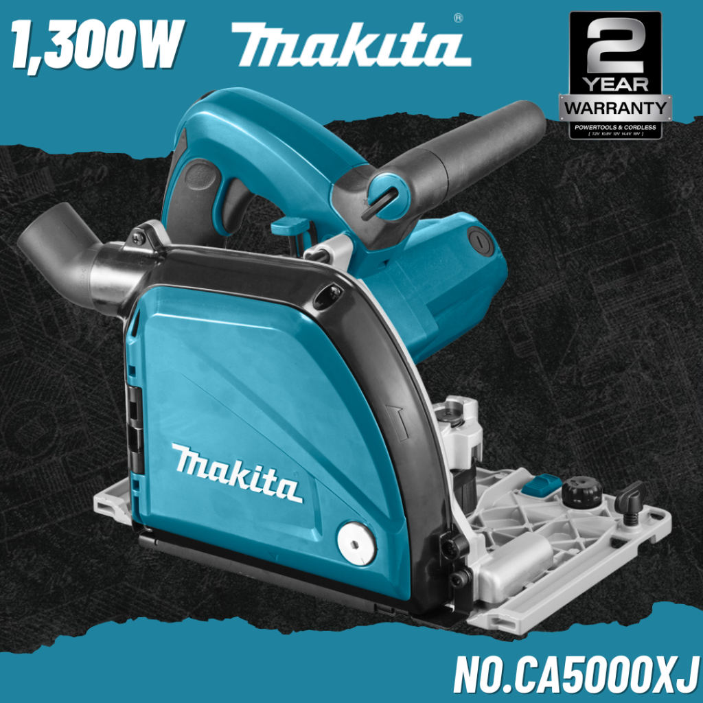 MAKITA เครื่องเซาะร่องอะลูมิเนียมไฟฟ้า ขนาด 5" (118mm.) 1,300W No.CA5000XJ