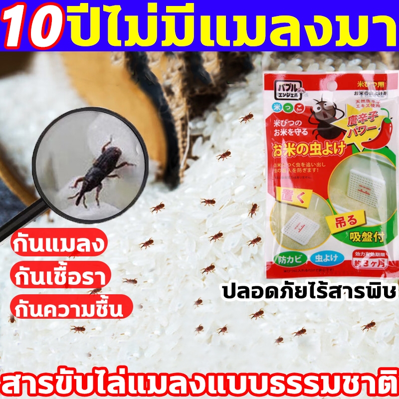 สารไล่มอดข้าว ศัตรูแมลงข้าว ยาฆ่าแมลงสำหรับข้าวสาร แป้ง ถังข้าว โถข้าว สิ่งประดิษฐ์กันมอดข้าว การเก็บรักษาเมล็ดพืช