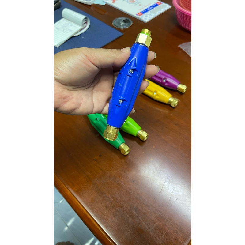 ด้ามจับพ่นยาซิ่ง เกลียวผู้-เมียทองเหลือง ขนาดเกลียว2หุน สามารถต่อเข้ากับก้านแป๊บสแตนเลสและสายพ่นยาไทย-จีนได้ - รูปที่ 5