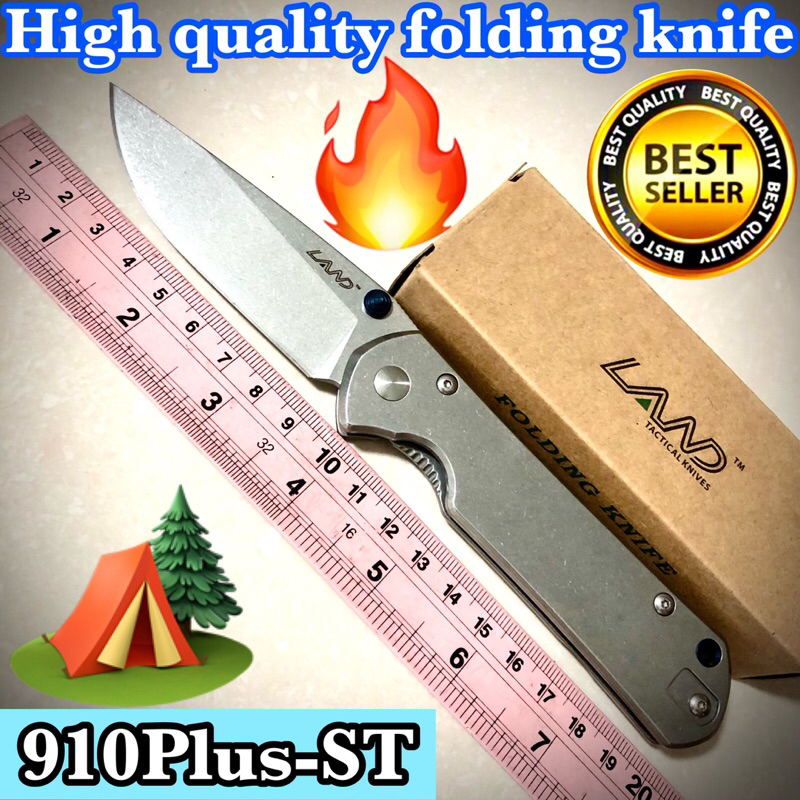 High quality folding knife Land 910Plus-ST for collection and camping 🏕️