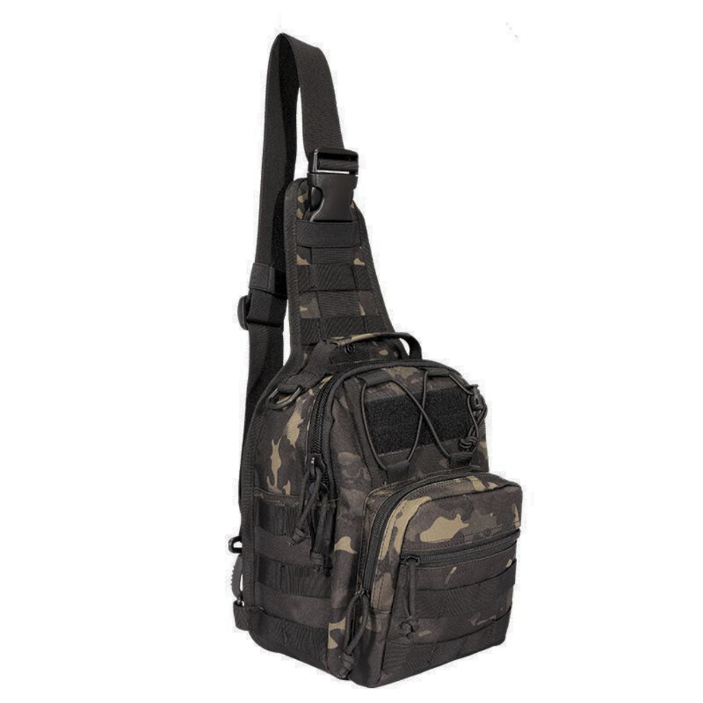 CAMO 600D กระเป๋าคาดอก สะพายข้าง ทหาร แคมป์ปิ้ง เดินป่า