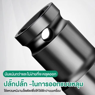 ชุดลูกบล็อก CR-V 10/20 ชิ้น พร้อมกล่องเก็บ ชุบโครเมียม กันสนิม ทนแรงบิด สำหรับประแจบล็อก งานซ่อมรถ งานช่าง