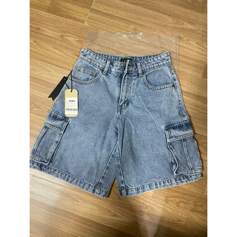 กางเกงยีนส์ Jack Russel มือ1 ของใหม่ ขาสั้น คาร์โก้