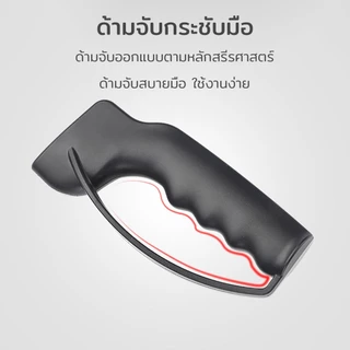 ที่ลับมีดพกพารุ่นใหม่ ทนมาก!!! ด้ามจับขันด้วยน็อต(ด้านหลัง)มีความคงทน ไม่แตกง่ายเหมือนรุ่นอื่น ที่ลับมีด อเนกประสงค์