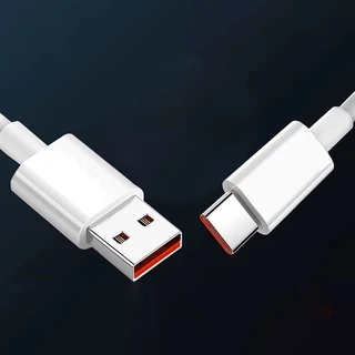 Xiaomi Type-C charger cable 6A สายชาร์จเร็ว 6A สายดาต้า USB-C Data Cable สายชาร์จธรรมดา 3A ความยาว 1 เมตร คุณภาพดีทนทาน