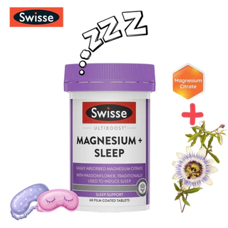 Swisse Ultiboost Magnesium + Sleep 60 Tablets