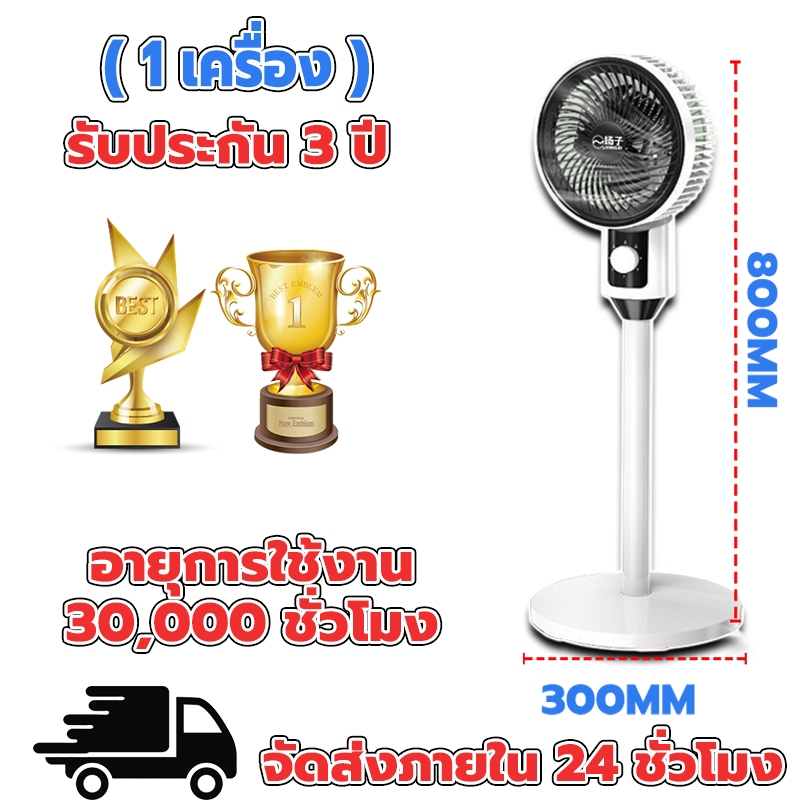 【ราคาขายส่ง】พัดลมตั้งพื้น พัดลม 8 นิ้ว เงียบเป็นพิเศษ ใบมีด 3 ใบ พัดลมตั้งพื้นอัจฉริยะ พัดลมตั้งโต๊ะ floor fan - รูปที่ 7