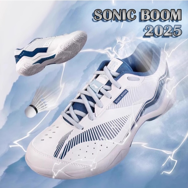 LI-NING รองเท้าแบดมินตัน SONIC BOOM (AYTV005) BADMINTON SHOES