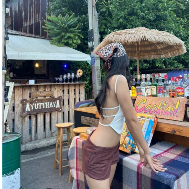 bacon top เสื้อเปิดหลังสุดเซ็กซี่