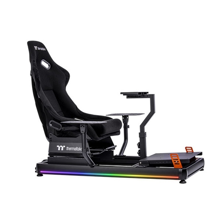 THERMALTAKE GF500  FLIGHT SIMULATOR COCKPIT BLACK / SNOW (GSC-F50-CPASBB-01) (GSC-F50-CPASWH-01)