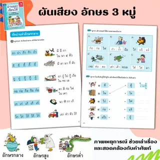 หนังสือ อ่านออกเขียนได้ ป1 แบบฝึกอ่านเขียนภาษาไทย หนังสือเรียนภาษาไทย ระดับประถม1 ธารปัญญา