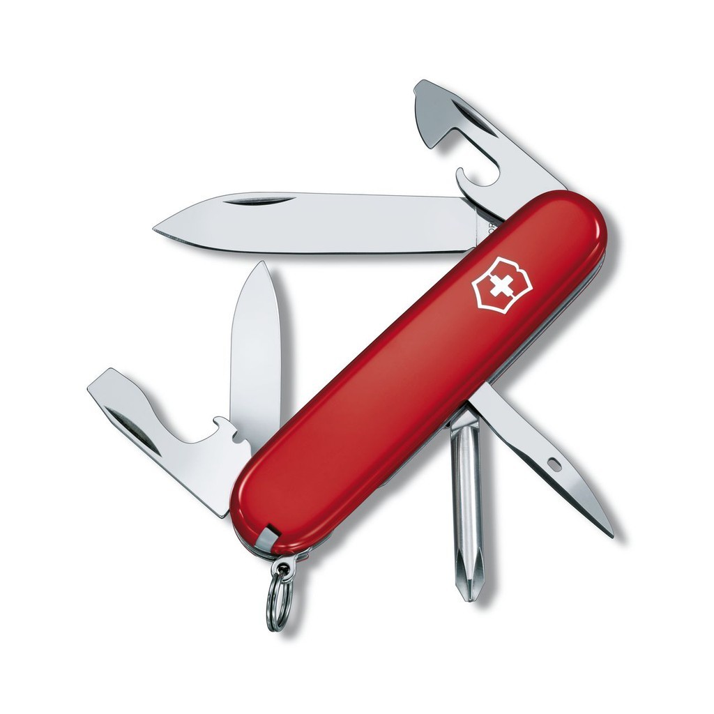 Victorinox Deluxe Tinker - Medium Pocket Knife with Phillips Screwdriver in Red (1.4723) | มีดพับ มี