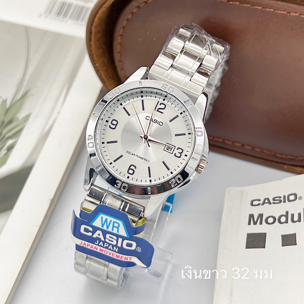 นาฬิกาข้อมือผู้หญิง CASIO วันที่ สวยมาก ตัดสายได้ พร้อมส่งจากไทย